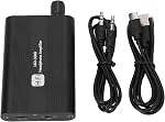Greensen Portable Rechargeable Headphone Amplifier Aluminum Alloy 3.5mm HiFi Earphone Amp with Bass Control Two Stage Gain 16 to 300 Ohm for Phone PC MP3