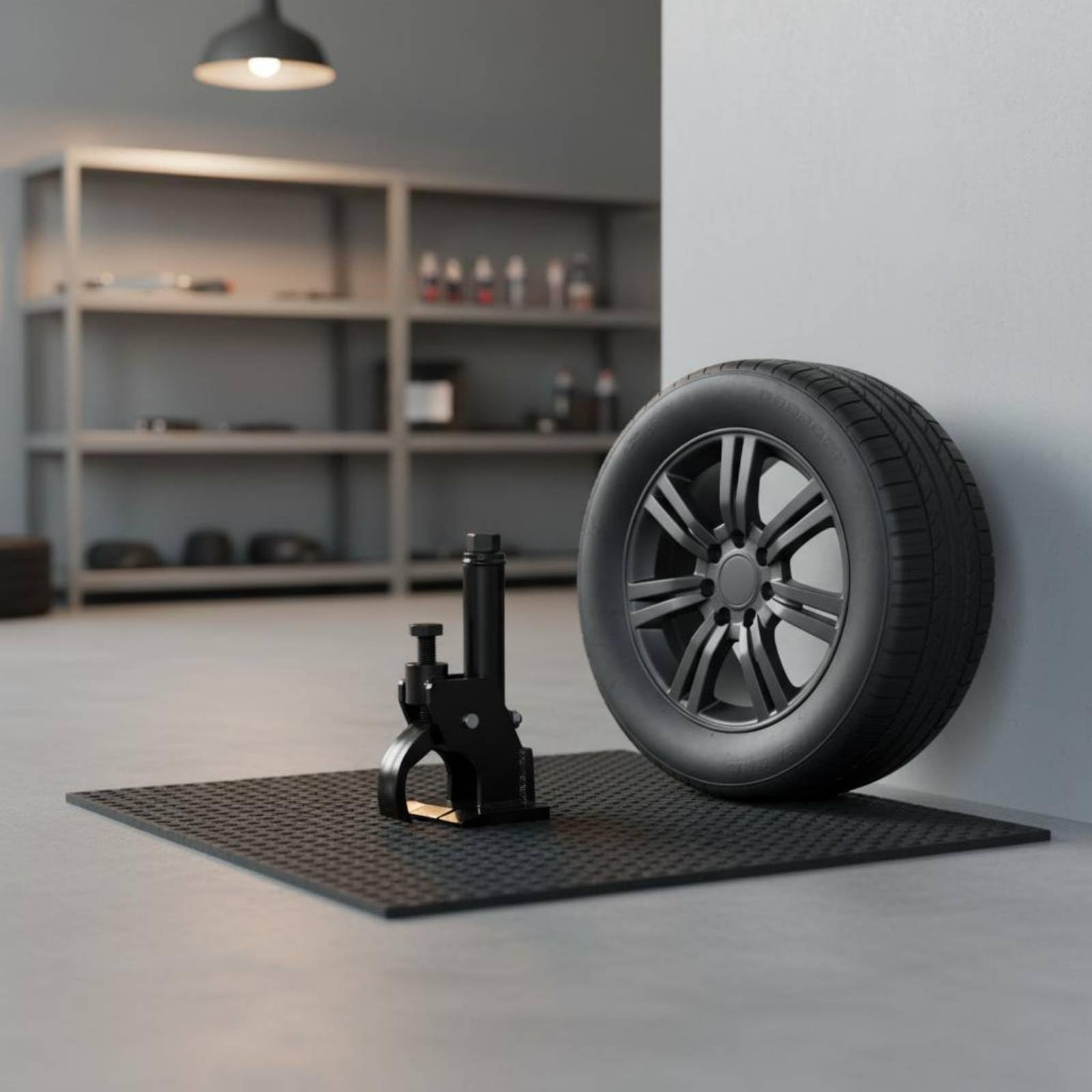 Smontagomme Portatile Dispositivo Pressa Tallone Manuale Ferro Strumento Cambio Ruote Funzione Facile Adatto a Meccanici Officine Garage Lavori Auto Mobili