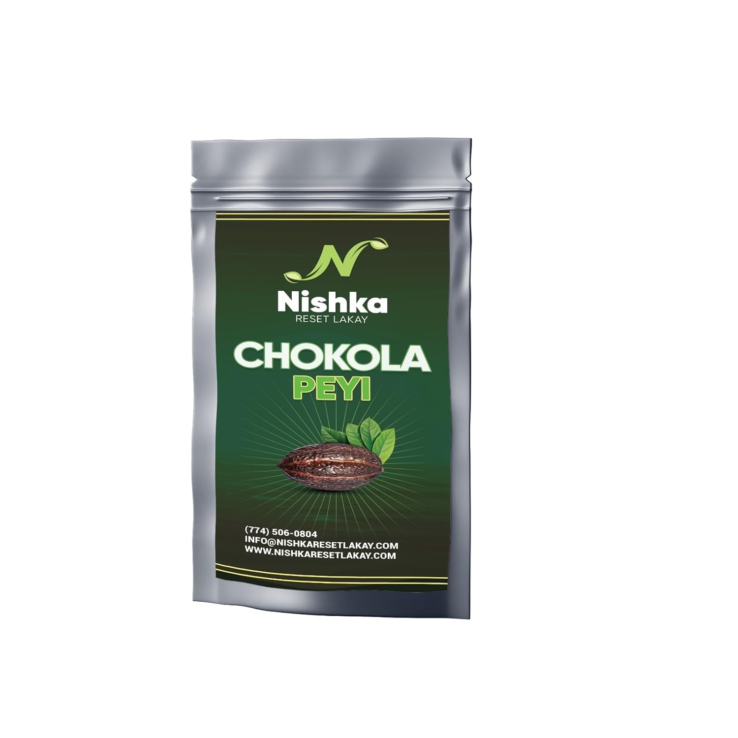 Haitian chocolate CHOKOLA PEYI cacao balls 12 COUNT EACH BAG