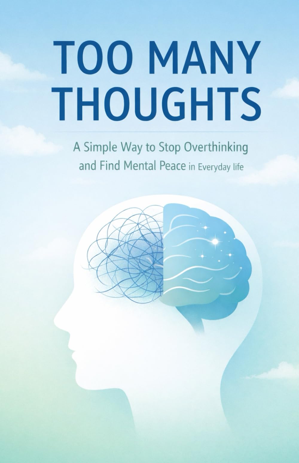 TOO MANY THOUGHTS: A Simple Way to Stop Overthinking and Find Mental Peace in Everyday life