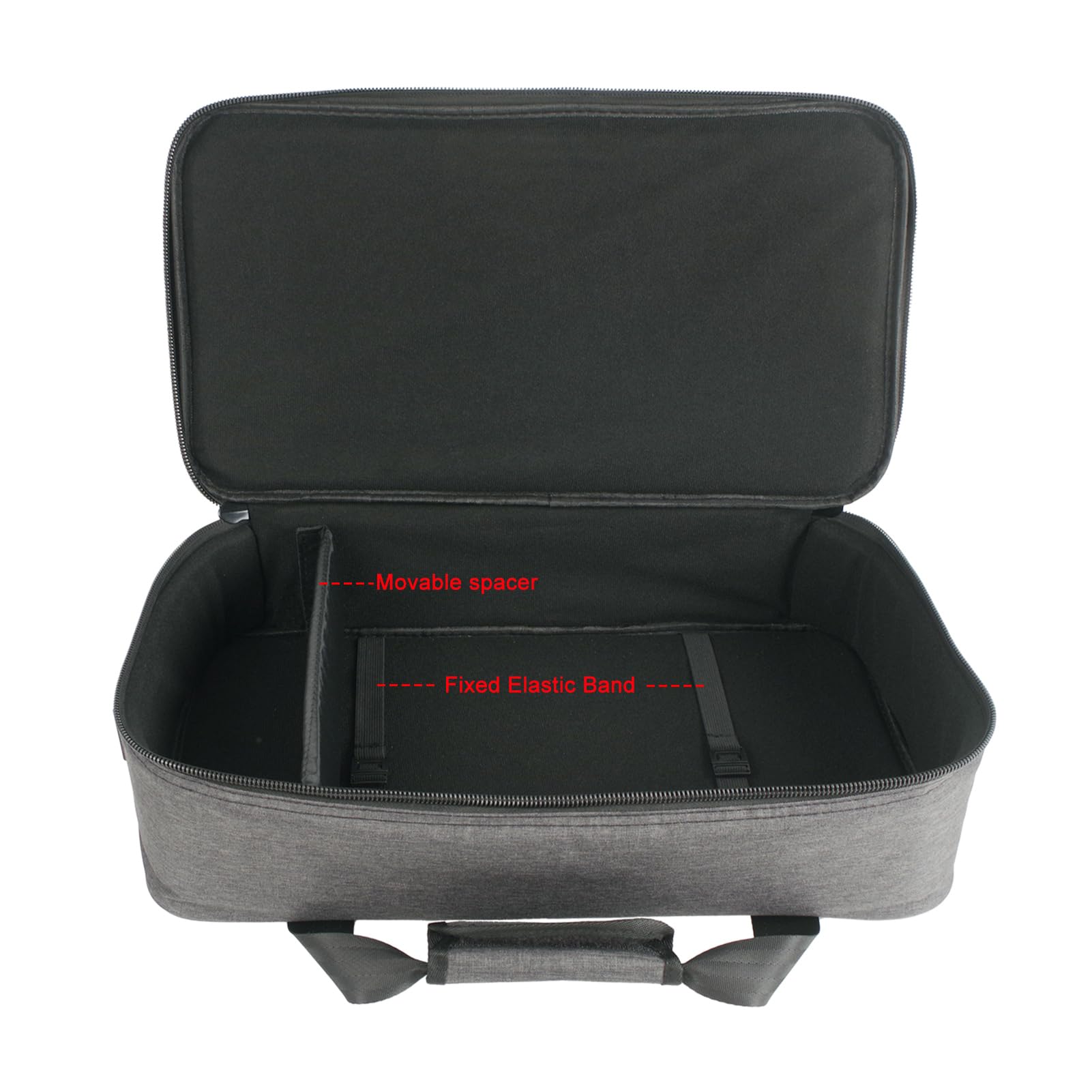 Gitarren-Effektpedal-Tasche, Wasserdichtes Pedal-Case mit 10mm Polsterung