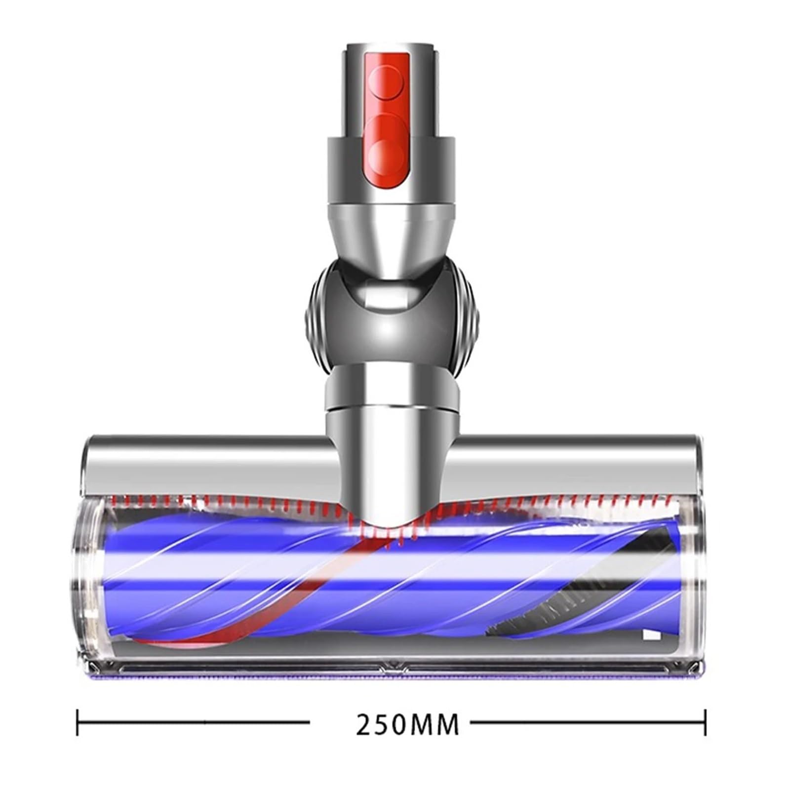 Cabezal limpiador de accionamiento directo Entangleme for aspiradora, herramienta de turbina de cepillo con cabezal limpiador Motorhead, Compatible con Dyson, V7 V8 V10 V11 V15