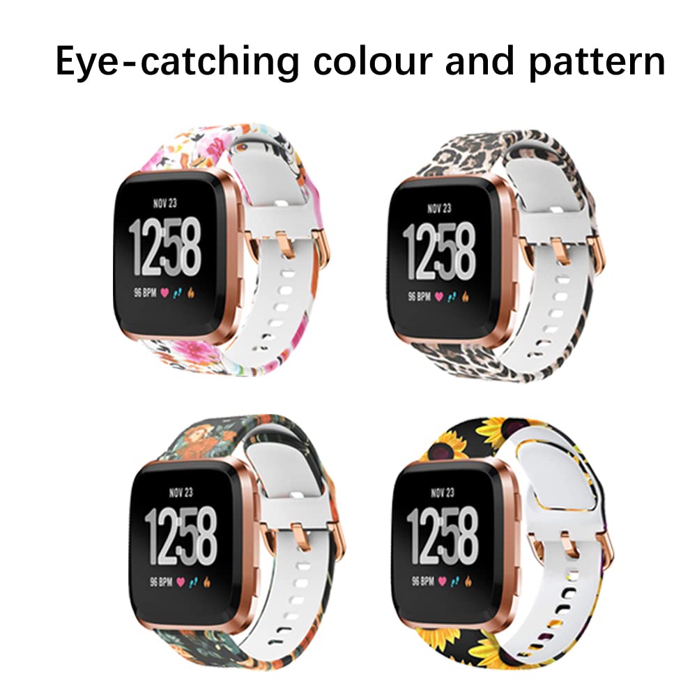 Confezione Da 3 Braccialetti Di Ricambio Per Fitbit Versa 2 / Versa - Foto 6