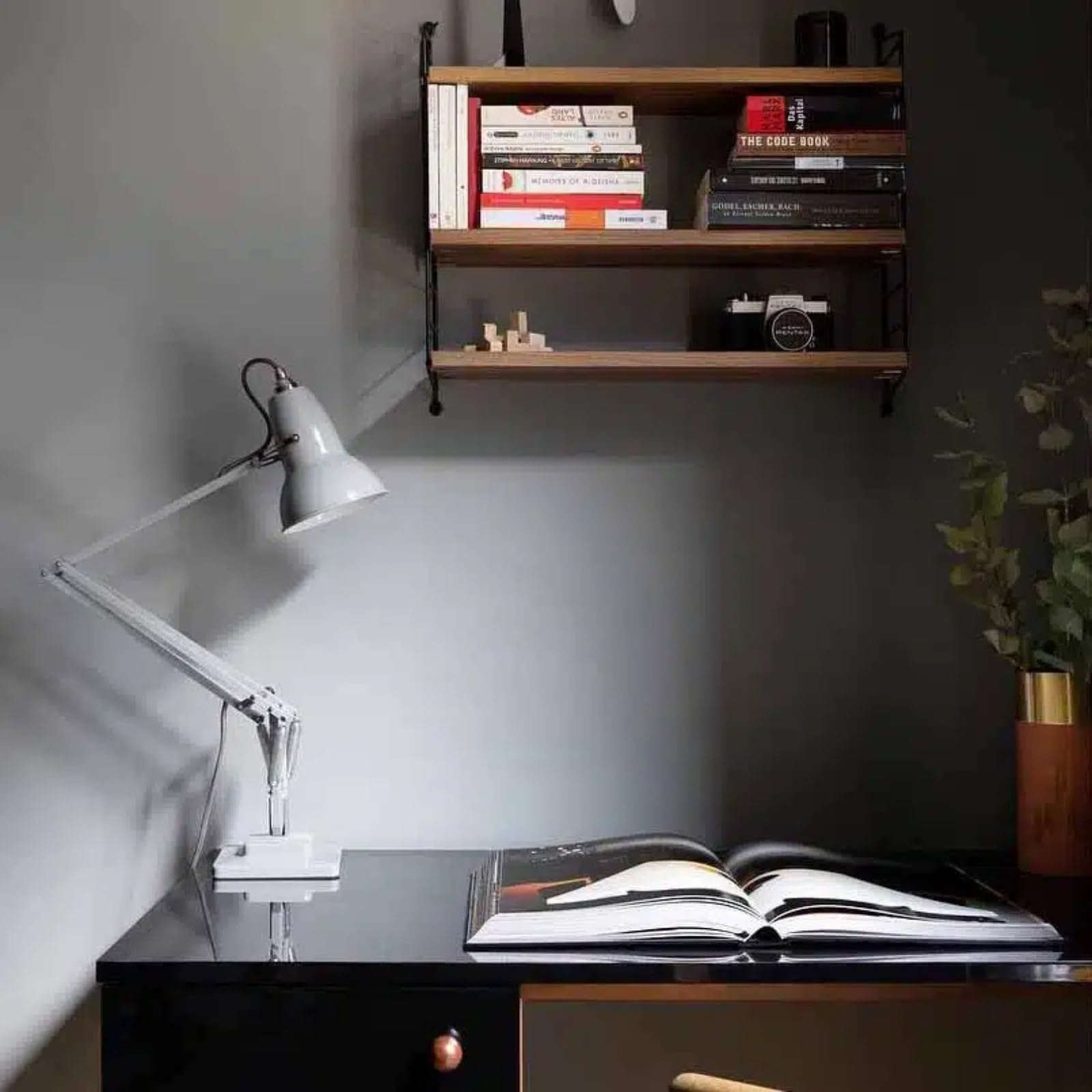 Anglepoise Original 1227 Desk Lamp | Gloss Paint Finish Cast Iron