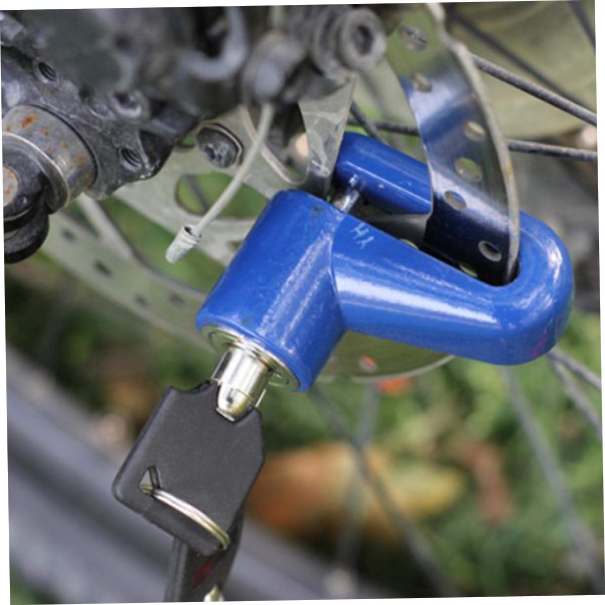 Mobestech 4 Set Di Lucchetti Per Motocicletta Compatti E Leggeri Per Ciclismo 2 Pezzi * 4