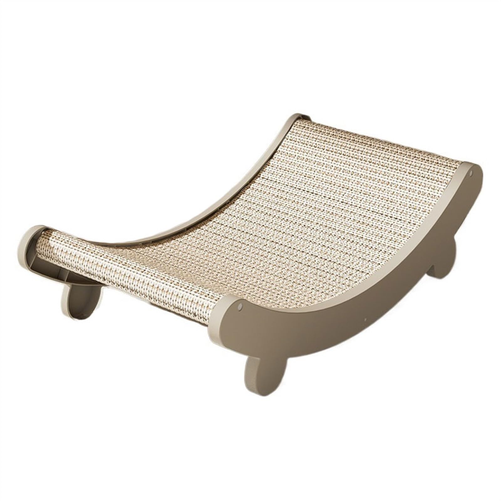 Griffoir pour chat arbre à chat en sisal grand nid résistant Grigio