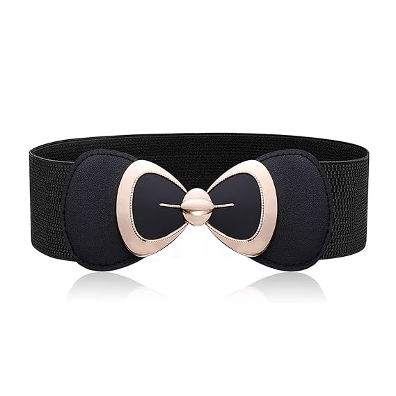 Electomania Womens Elastic & PU leather Belt