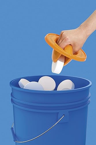 Miniatura 6 de Flowclear - Dispensador de productos químicos flotantes para piscina con guante ChemGuard