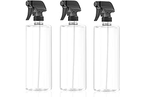 BAR5F 32 Ounce Clear Heavy Duty Spray Bottles