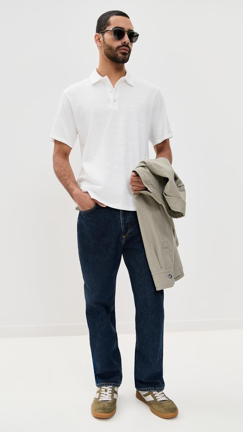 rag & bone Men's Classic Flame Polo - Image 5