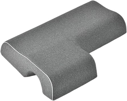 Memory Foam Couples Pillow, Arm Tunnel Pillow, Anti Pressure Hand Sleep Pillow, Cuddle Pillow for Cuddling Neck Back Sleepers, Dark Gray for LeftDark Gray for Right