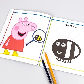 Peppa Wutz Ausmalbilder: Mein erstes Malbuch: Mit farbigen Vorlagen Kinderbeschäftigung ab 2
