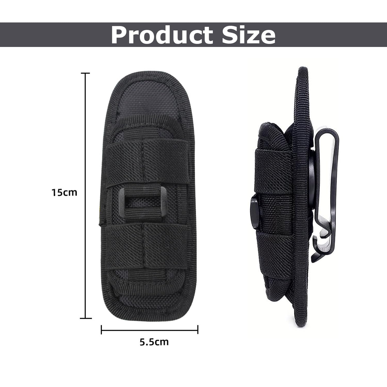 Étui De Ceinture Pour Lampe Torche STREAMLIGHT STINGER - Nylon - Modèle PERFECT FIT - Occasion