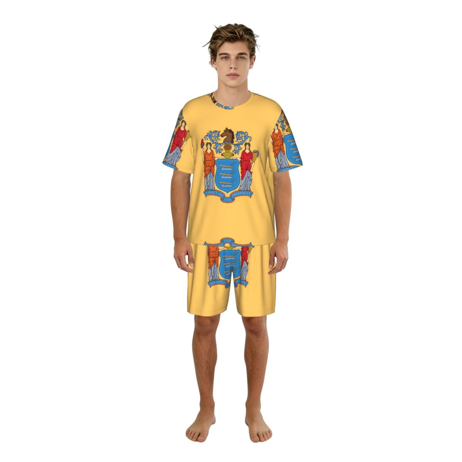 Pyjama New Jersey confortable ensemble nuit respirant - 8