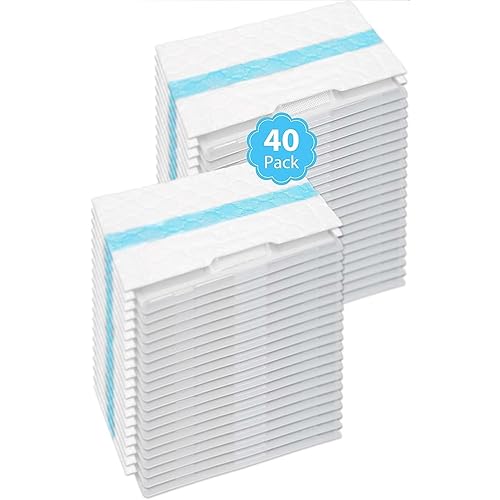 BRJ 40PC Disposable Mopping Pad Refills for Shark VACMOP Pro