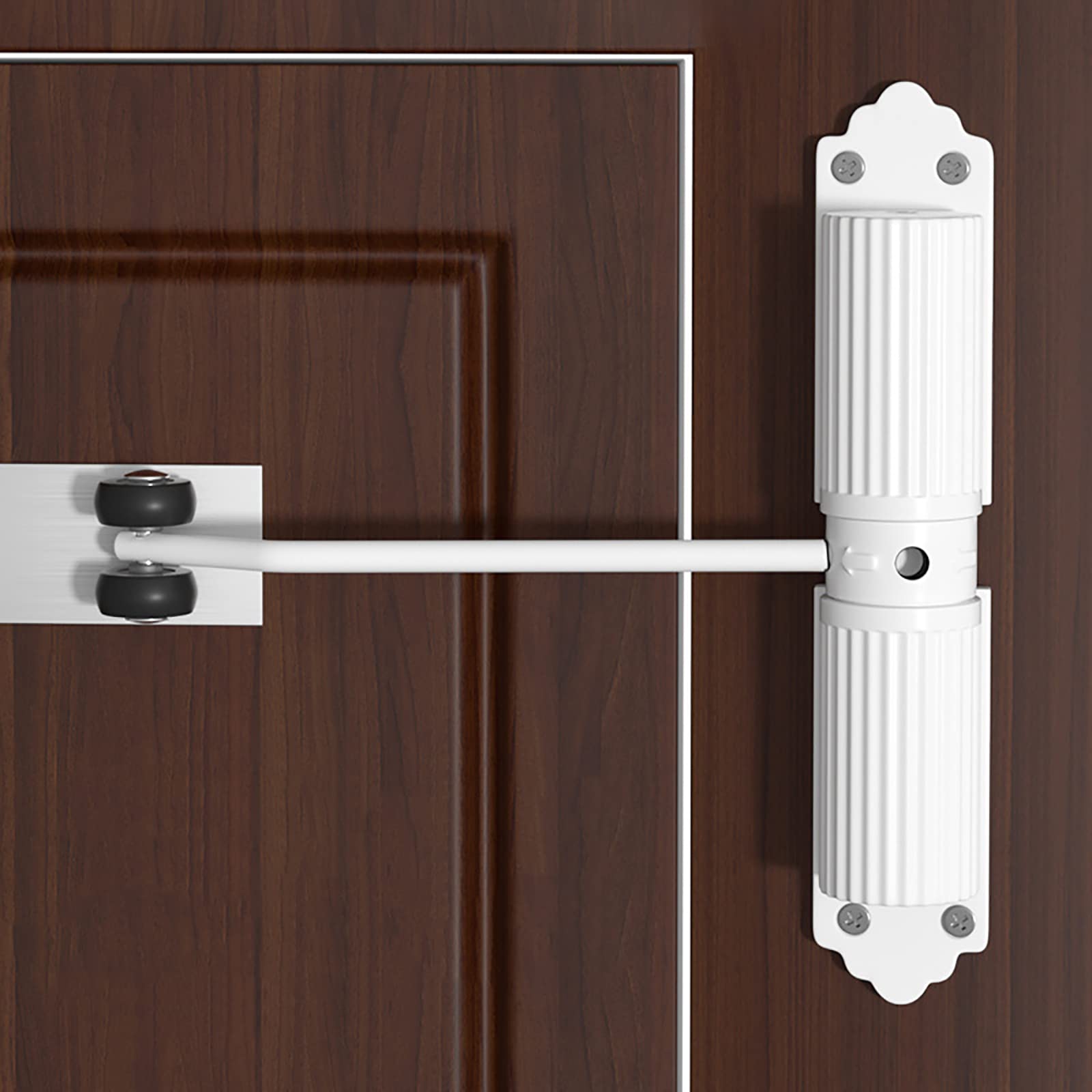 Ferme-porte hydraulique automatique avec ressort de sécurité, résistant au feu pour l'intérieur et l'extérieur
