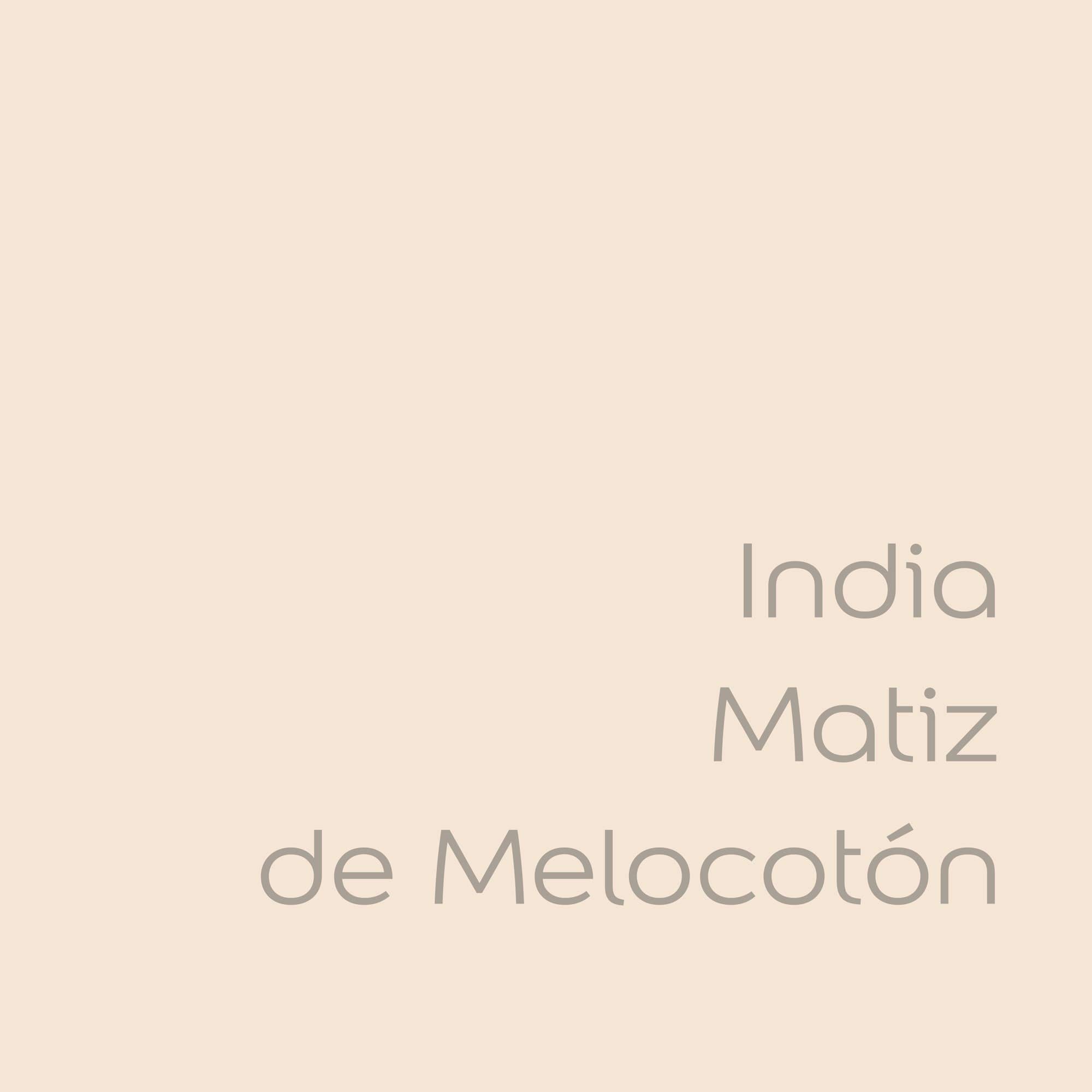 Bruguer Colores del Mundo Pintura para paredes monocapa India Matiz de Melocotón 4 L (Paquete de 2)