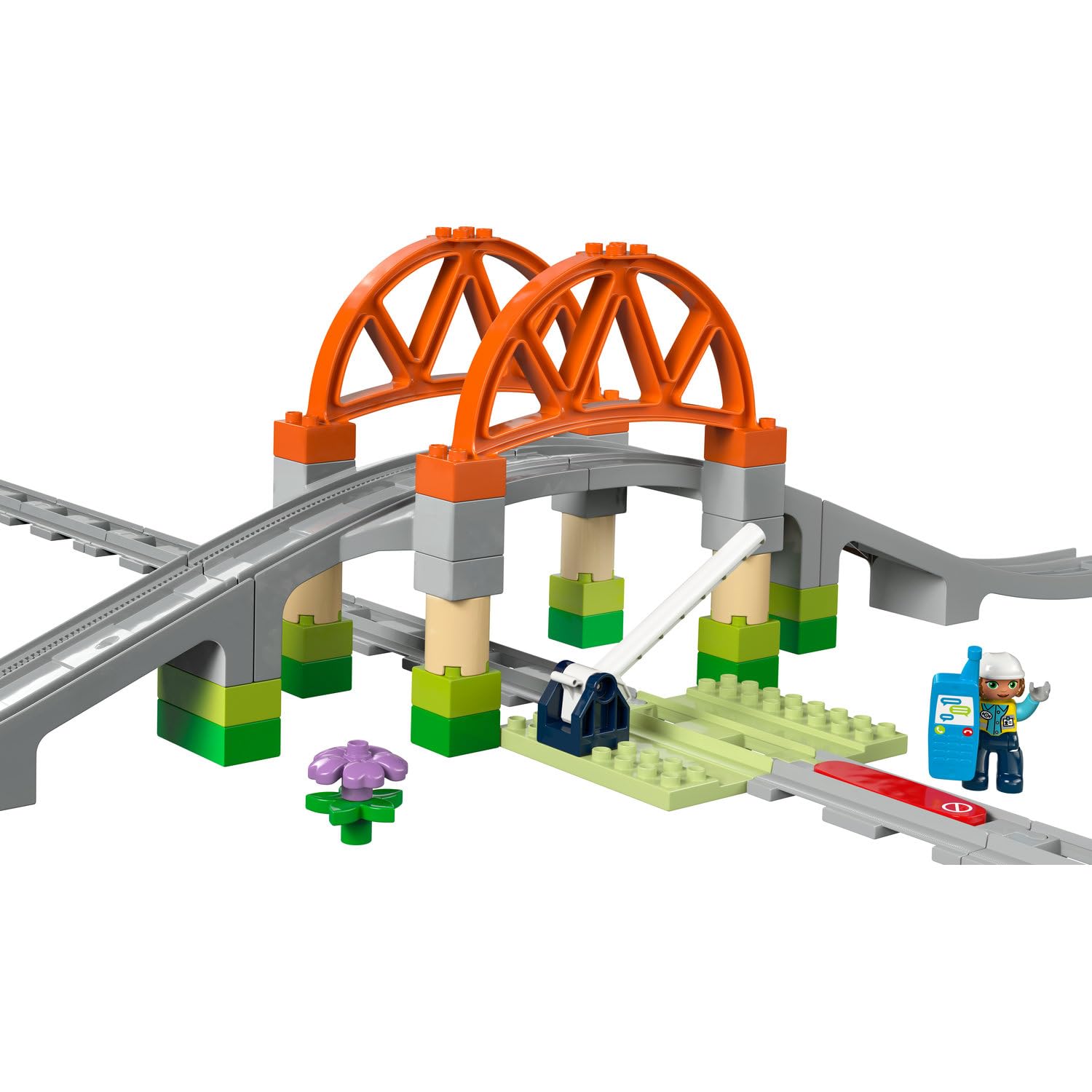 LEGO DUPLO Town Tren Köprüsü ve Rayları Ek Seti 10426