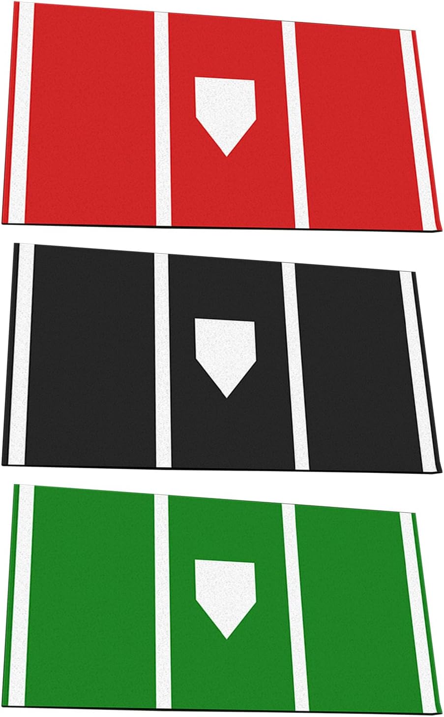 Baseball Baseball Pitching Mat 120x200cm Professional Slip Immune Permanent Polypropene for Inside Training