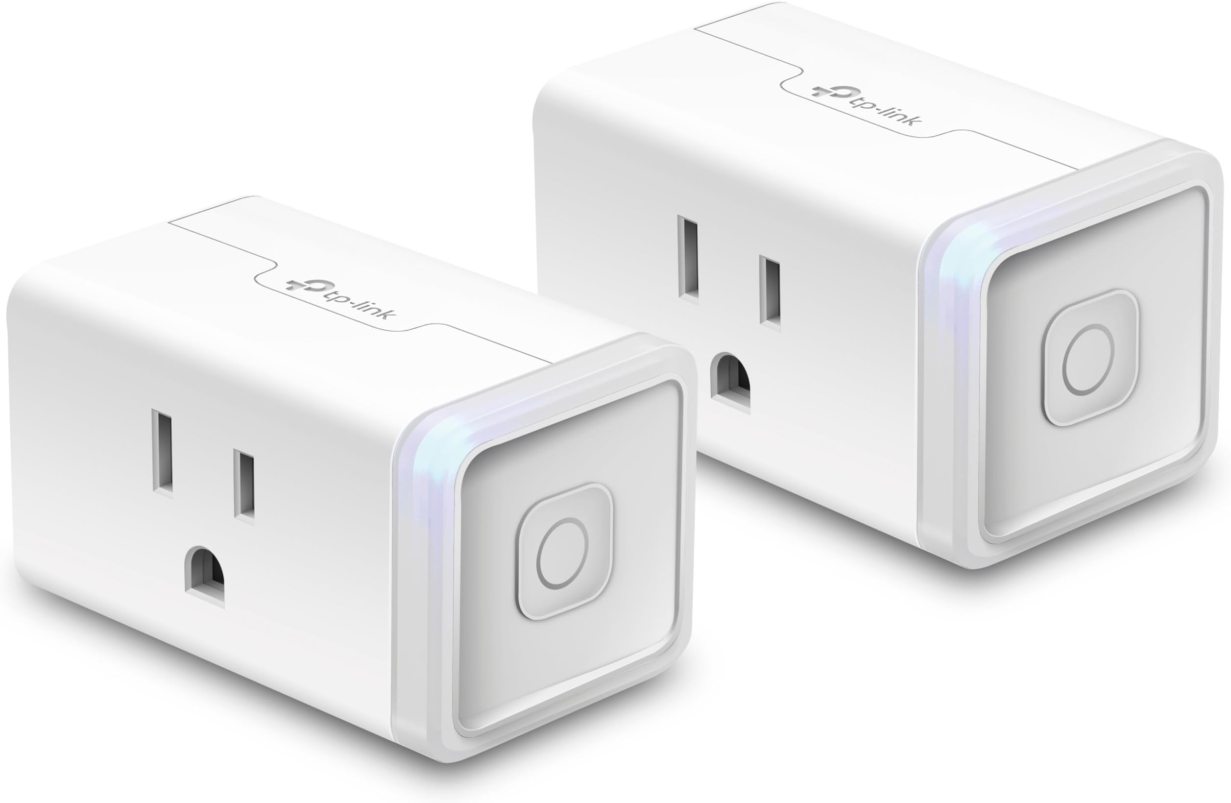 Kasa Smart WiFi Plug Mini by TP-Link – Smart Plug, No Hub Required, Works with Alexa and Google (HS105 KIT), white