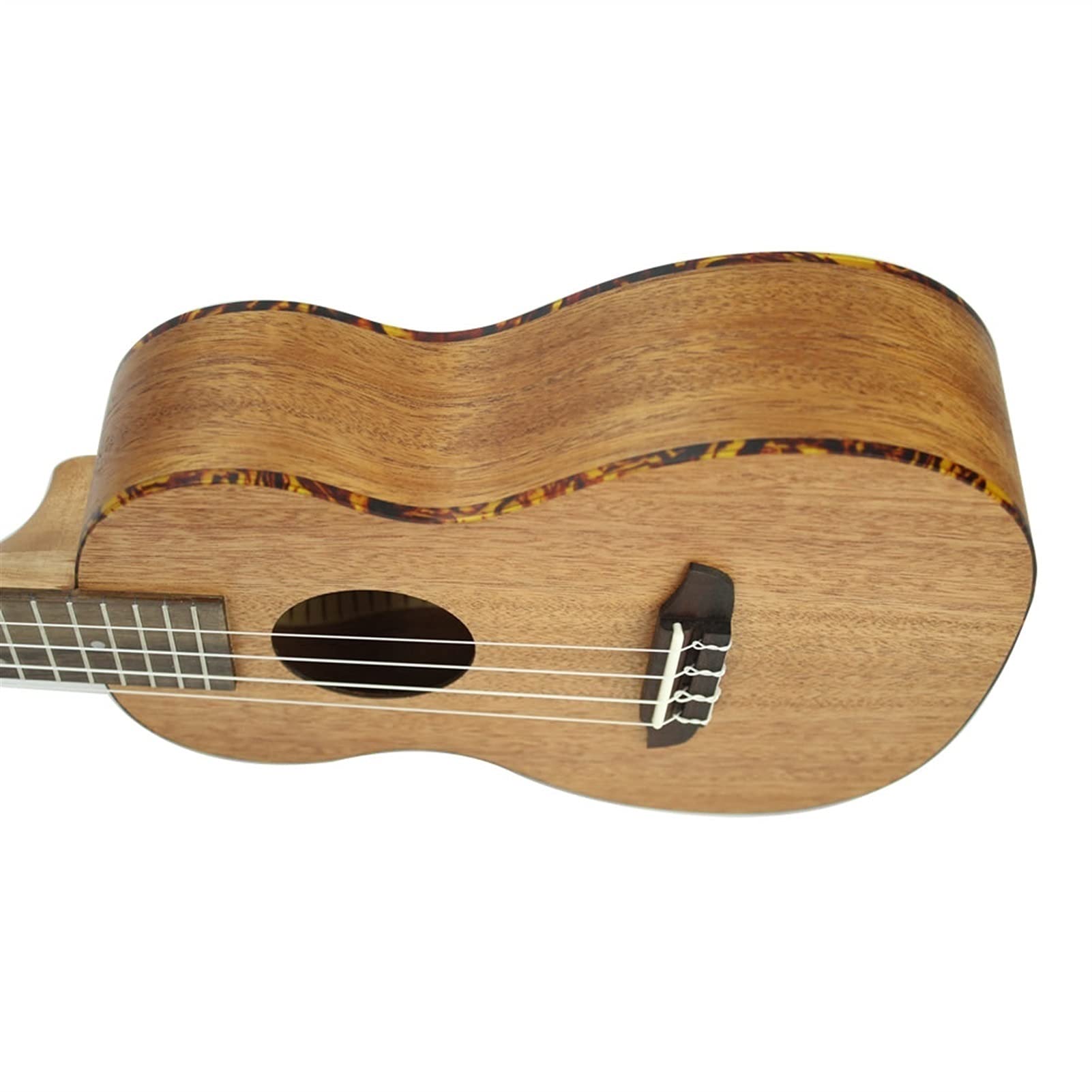 Ukulele koncertowe Początkujący Ukulele 23-calowa mini gitara koncertowa Hawaii Mahoń Ukelele Ukulele Podstrunnica z palisandru(Color:Uke with Bag)