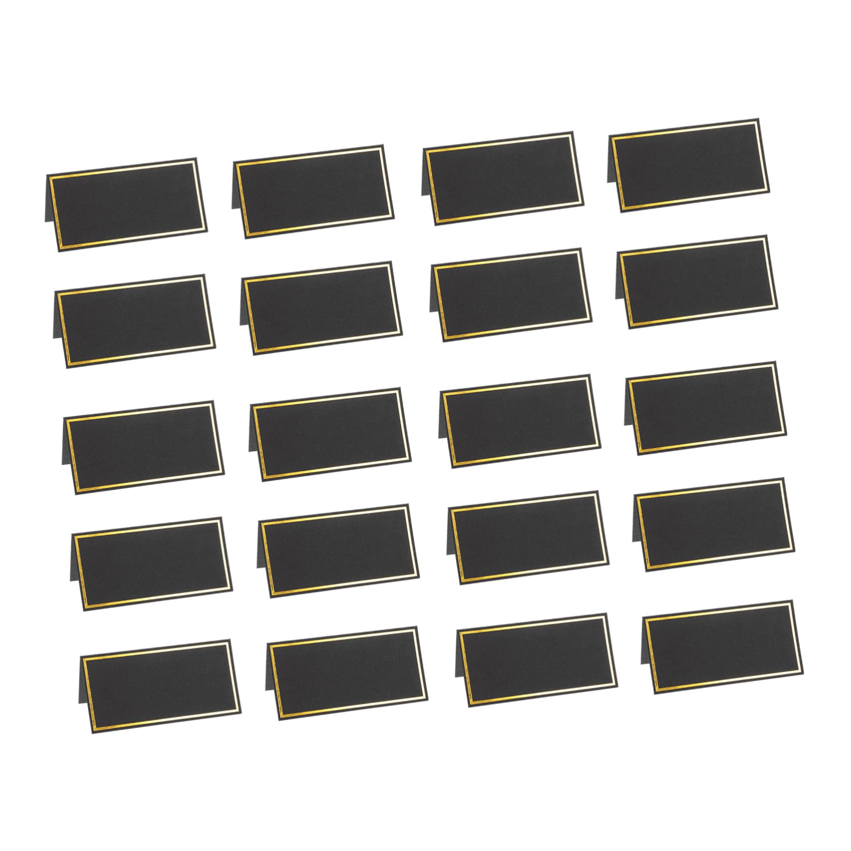 Operitacx 150stücke Hochwertige Platzkarten Mit Goldprägung Für Hochzeit Und Festlichkeiten Elegante Tischkarten Beschriften Für Gäste Für Und Veranstaltungen
