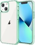 JETech Cas pour iPhone 13 Couverture de bumper de téléphone antichoc de 6,1 pouces, anti-rayure