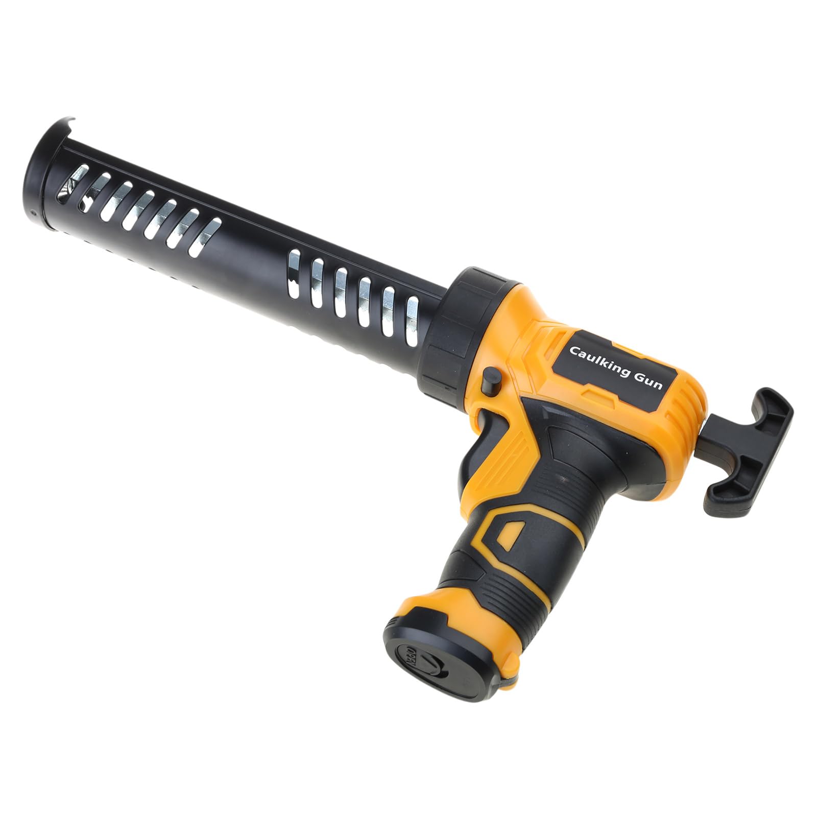 Pistola de calafateo eléctrica inalámbrica con 4 velocidades ajustables con luz LED de 10 onzas/300 ml