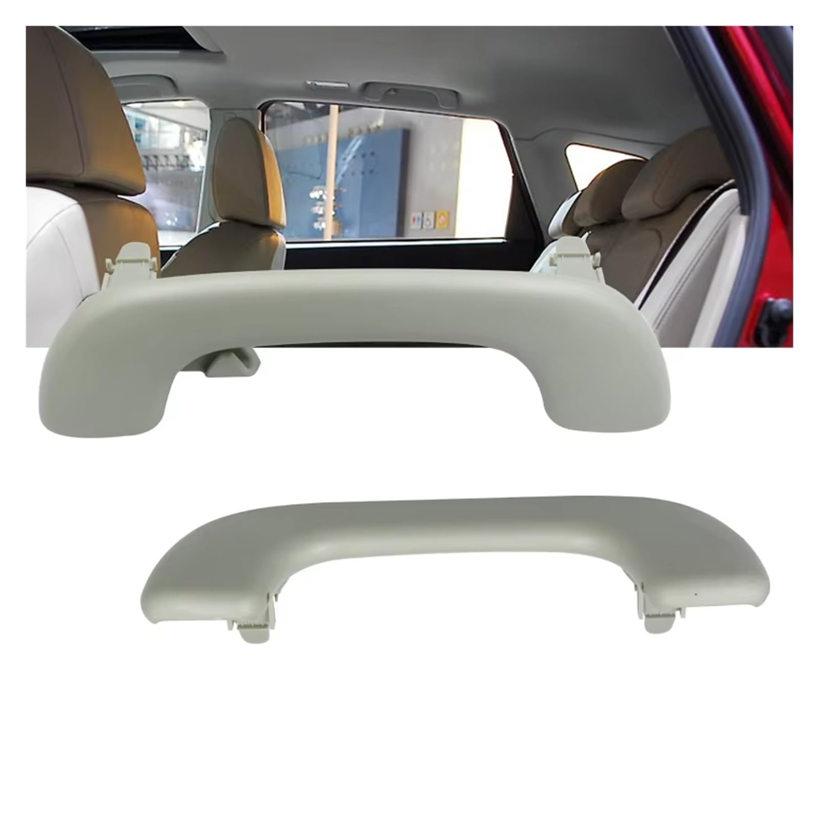 Auto Türgriff Innen Für Nissan Für Qashqai 2008-2015 Innen Dach Griff Decke Armlehne Haltegriff Tür Sicherheit Ziehen Auto Innentürgriff(Without hook)