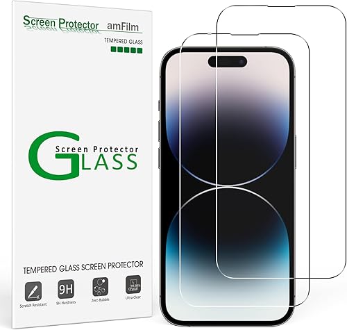 Vista 13 de Protector de pantalla iPhone 7 6S 6 Vidrio, amfilm iPhone 7 Protector de pantalla de vidrio temperado para iPhone de Apple 7, iPhone 6S, iPhone 6