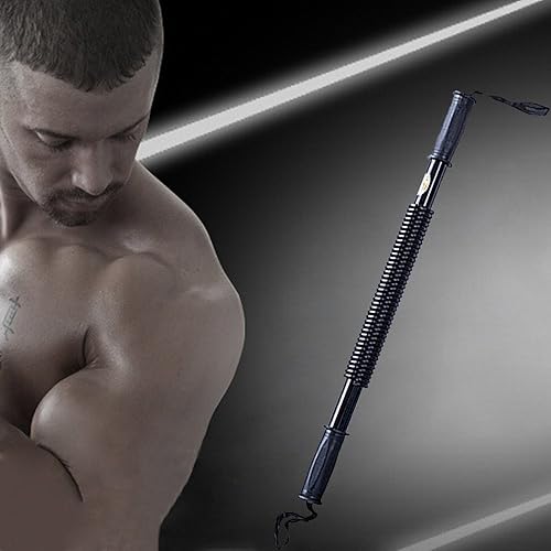 Miniatura 7 de Boshen Barra giratoria de potencia para entrenamiento de fuerza superior del cuerpo, entrenamiento de fuerza resistente, 44 libras66 libras88