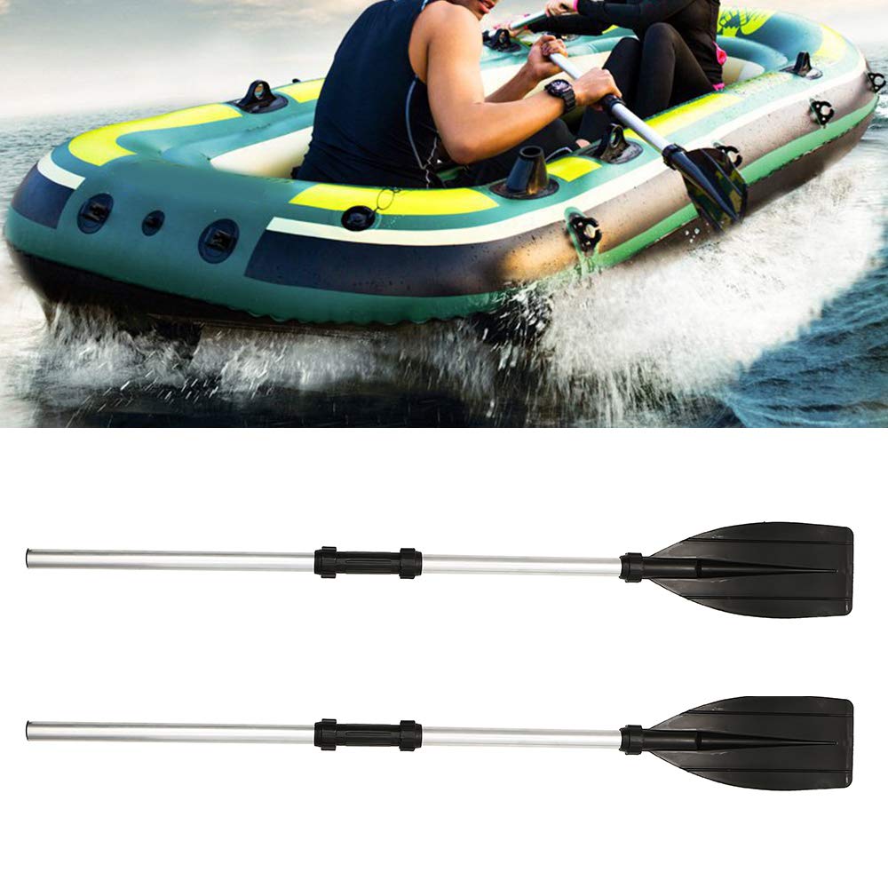 Remo Doble para Kayak, Aleación de Aluminio, Longitud Ajustable, Desmontable