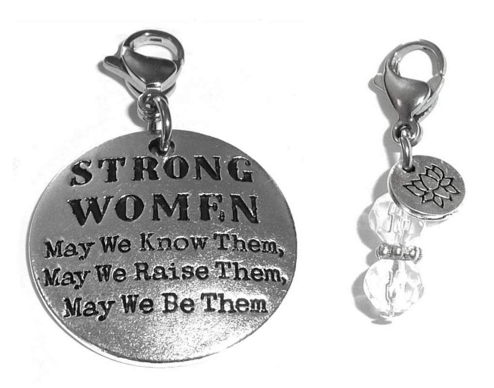 Hidden Hollow Beads Clip On Charm, Bag, Purse, Handbag, Message, Keychain, Zipper Pull, Bracelets, Necklaces, Jewelry