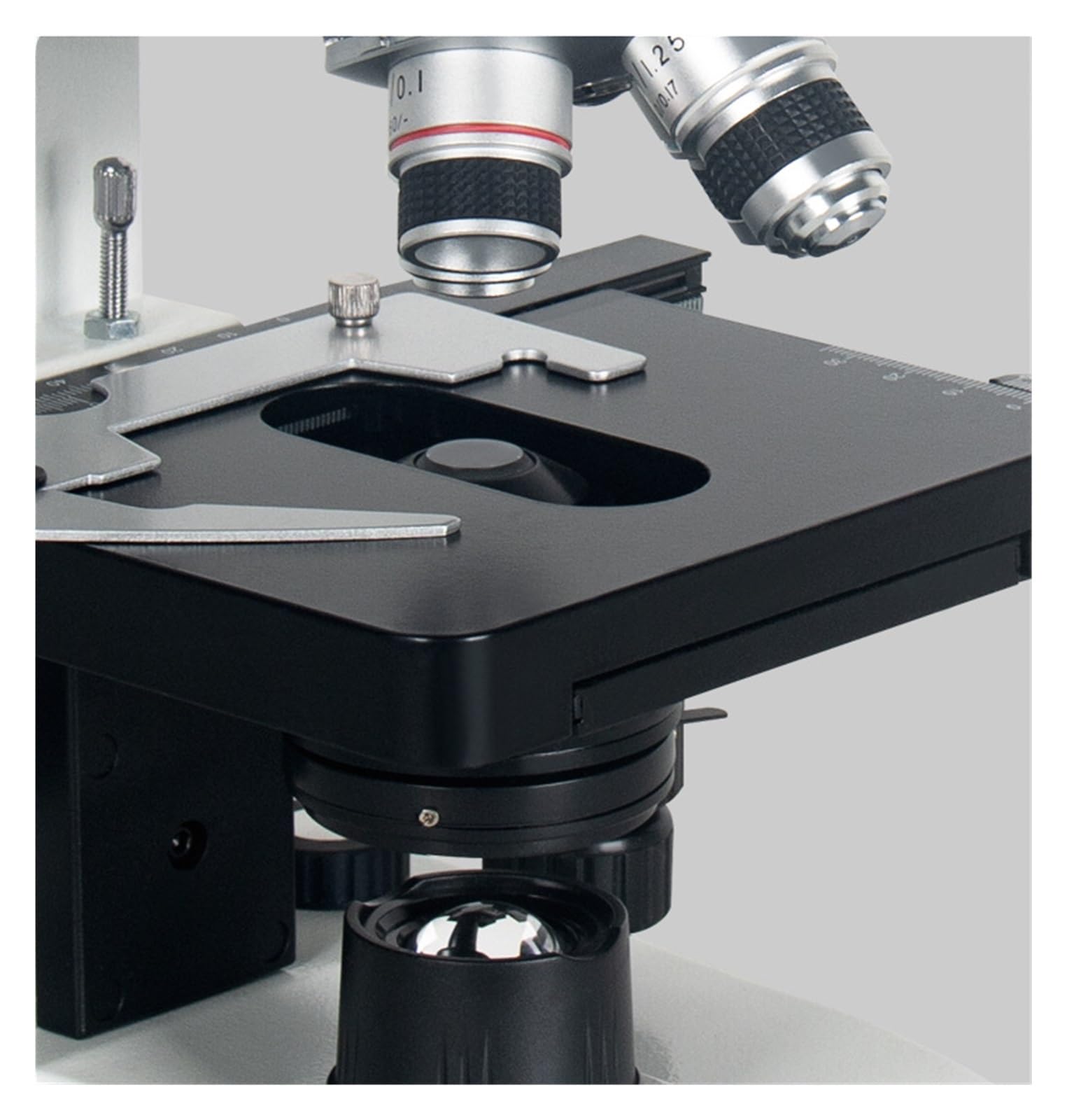 Mikroskop dziecięcy Mikroskop dwuokularowy profesjonalny mikroskop mechaniczny z dwuwarstwową platformą mechaniczną do laboratorium cyfrowego