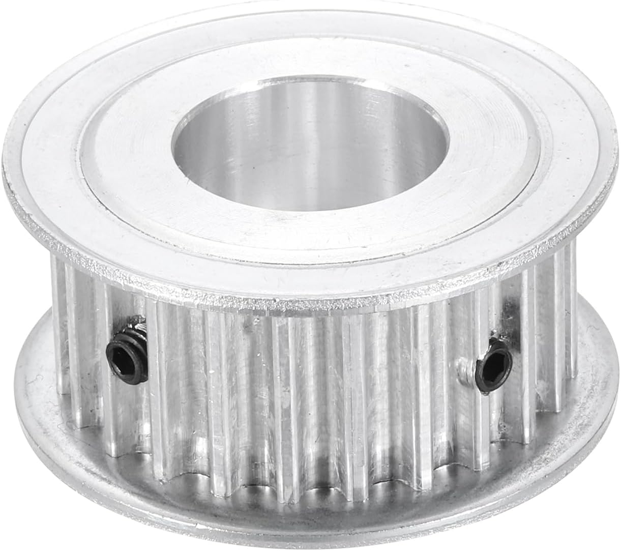 sourcing map Timing Belt Pulley, 5M 22 Teeth 19mm 3/4" Bore Aluminum Alloy Synchronous Wheel Pulley Gears for 3D Printers CNC Machines Industry, Silver