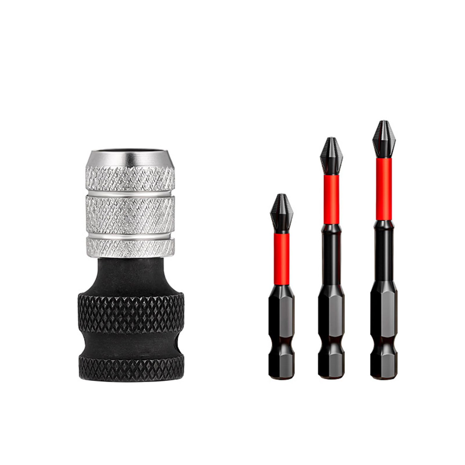 Jazuaiao Standard 1 / 2Inch Drive To 1 / 4Inch Hexagonal Adapter Socket Adapter Drive Hexagonal Ratcheting Humanized Releasing Wrench Wrench Converters Tool