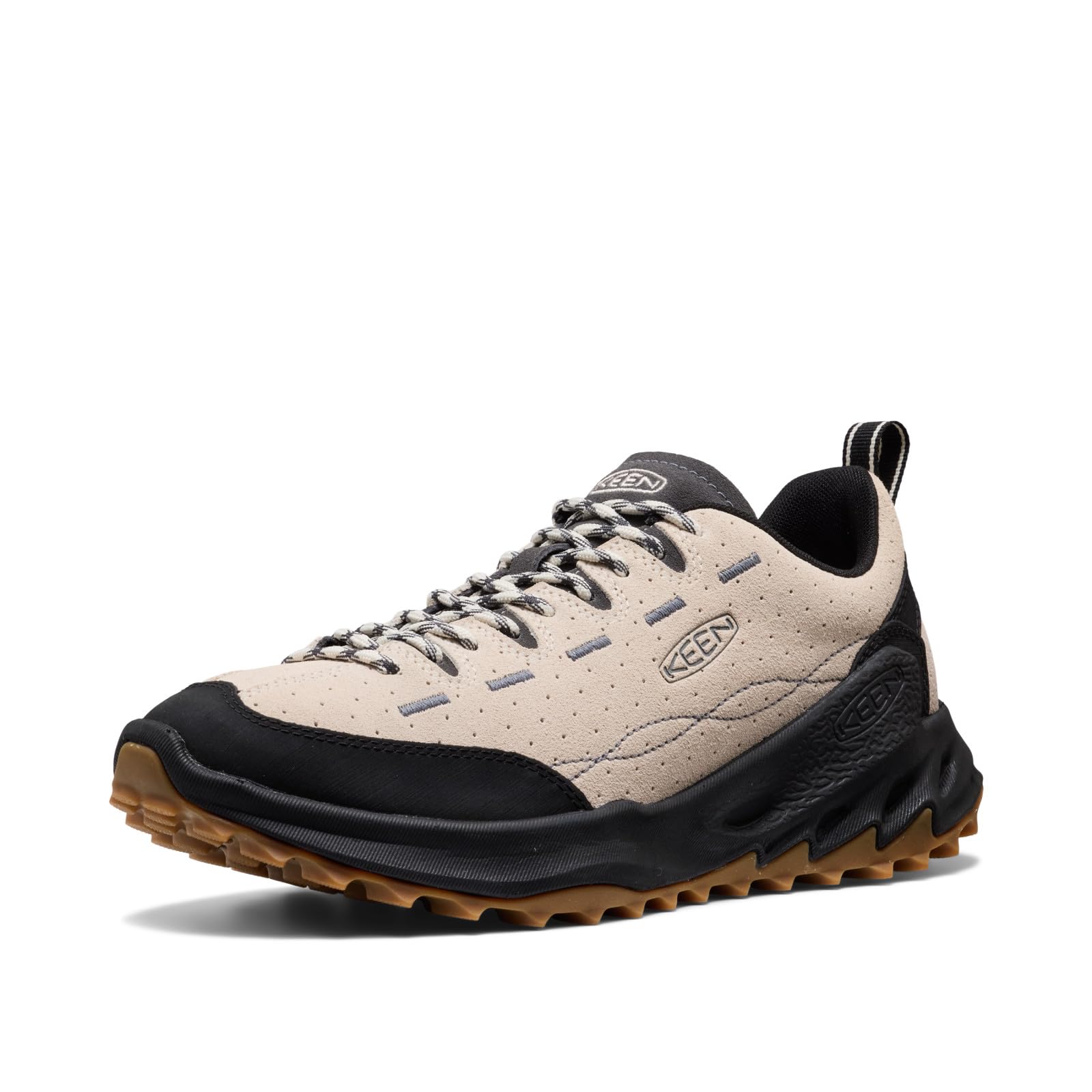 KEEN Men's Jasper Zionic Durable Tread Suede Climbing Approach Style Hiking Shoes
