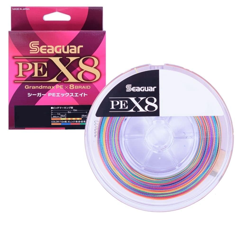 フィッシング Seaguarシーガー PEエックスエイト 5号 5個セット