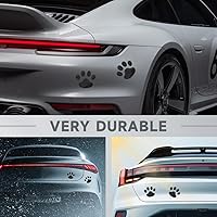 Vista 5 de Calcomanía 3D cromada con huella de perro de oso para automóvil, decoración de emblema de automóvil, calcomanías de estilo de huella de vehículo