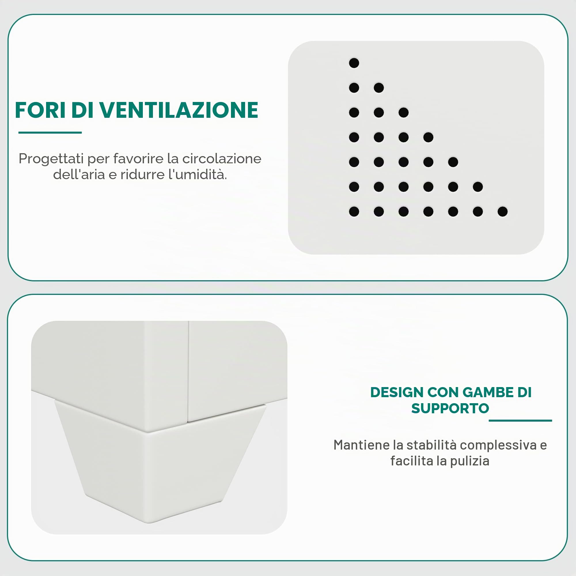YITAHOME Armadietto da ufficio, in metallo, con 2 ripiani regolabili, 80 x 40 x 90 cm, con serratura e fori di ventilazione, per casa, ufficio, garage, palestra, scuola, colore bianco