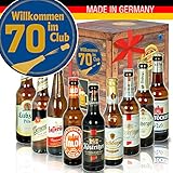 Wilkommen im Club 70 - Bier DDR Geschenk - Geschenkidee Geburtstag 70