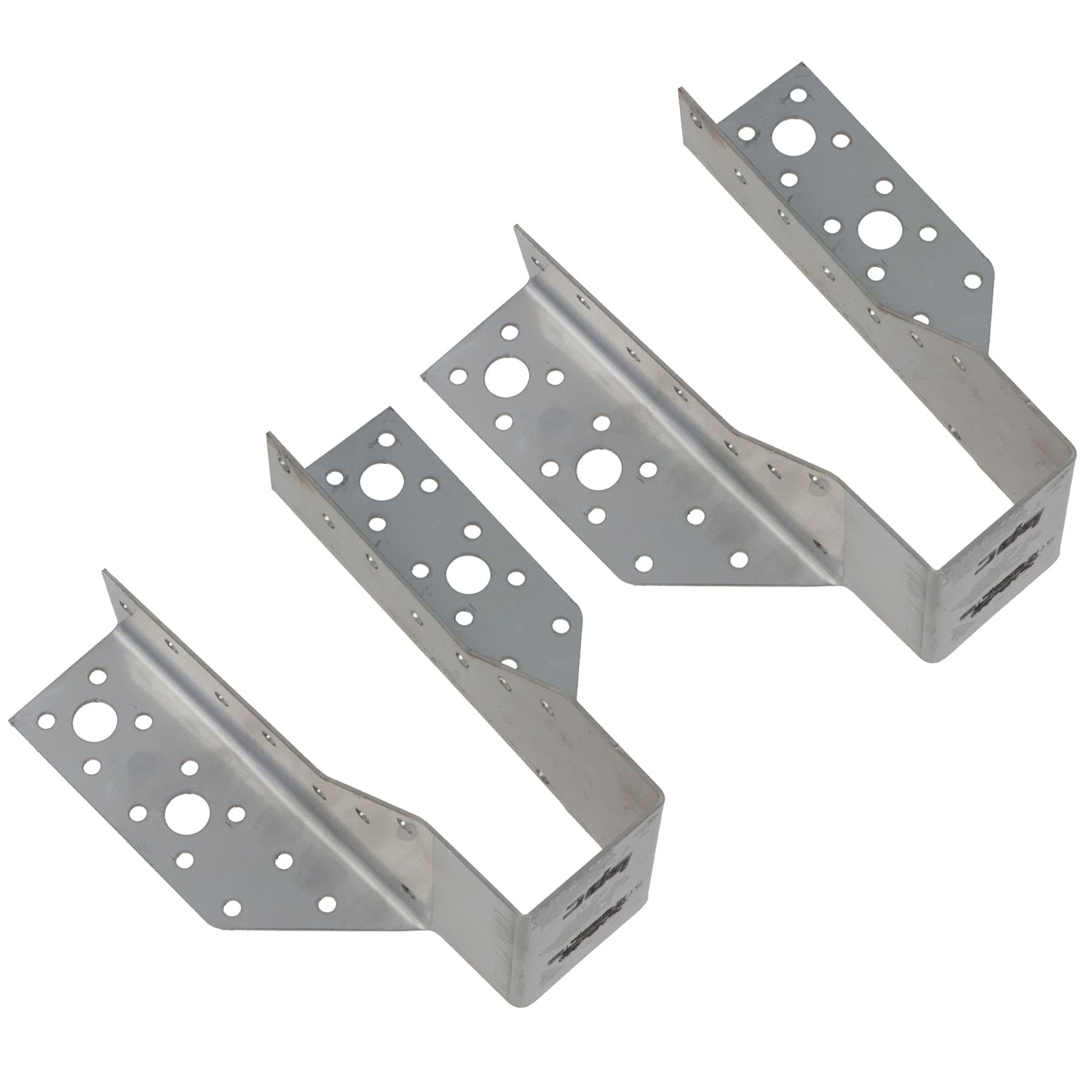 Stainless Steel Multi Truss Hanger Joist Support Fixings 47mm (W) x 168mm (L) 2pc