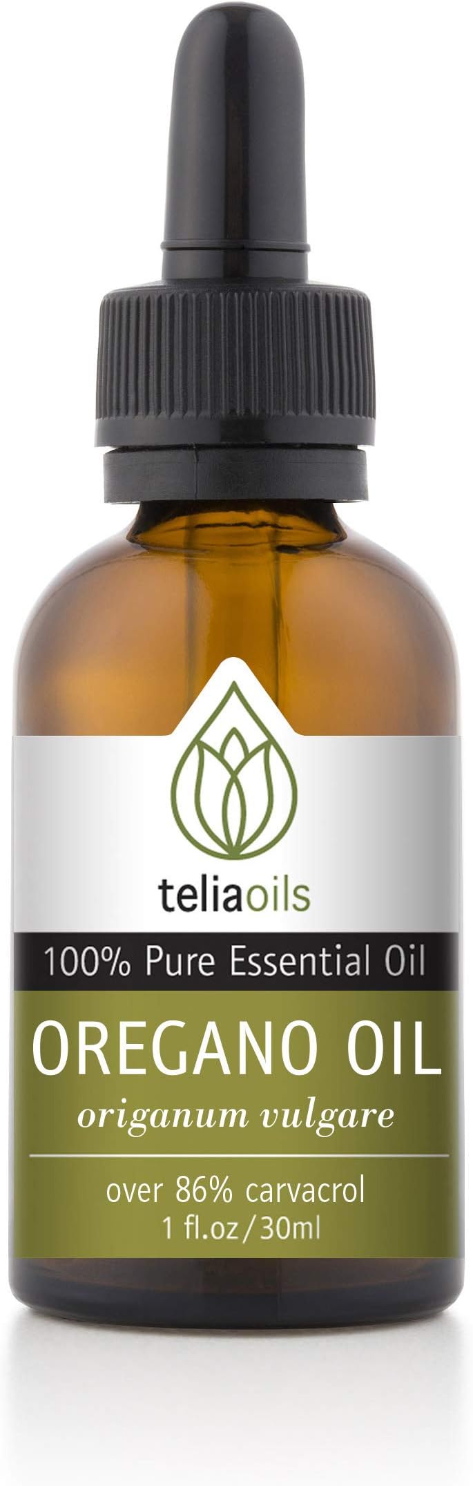 Teliaoils30ml Oil of Oregano, Super Strenght 83-85% Carvacrol, Pharmaceutical Grade. Wild Oregano From Greek Mountains