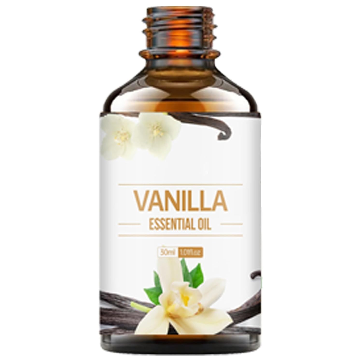 Vanilla Fragrance Oil 30ml for Home Diffuser Massage Blends Skin Care and Candle Making Vanilla One Size