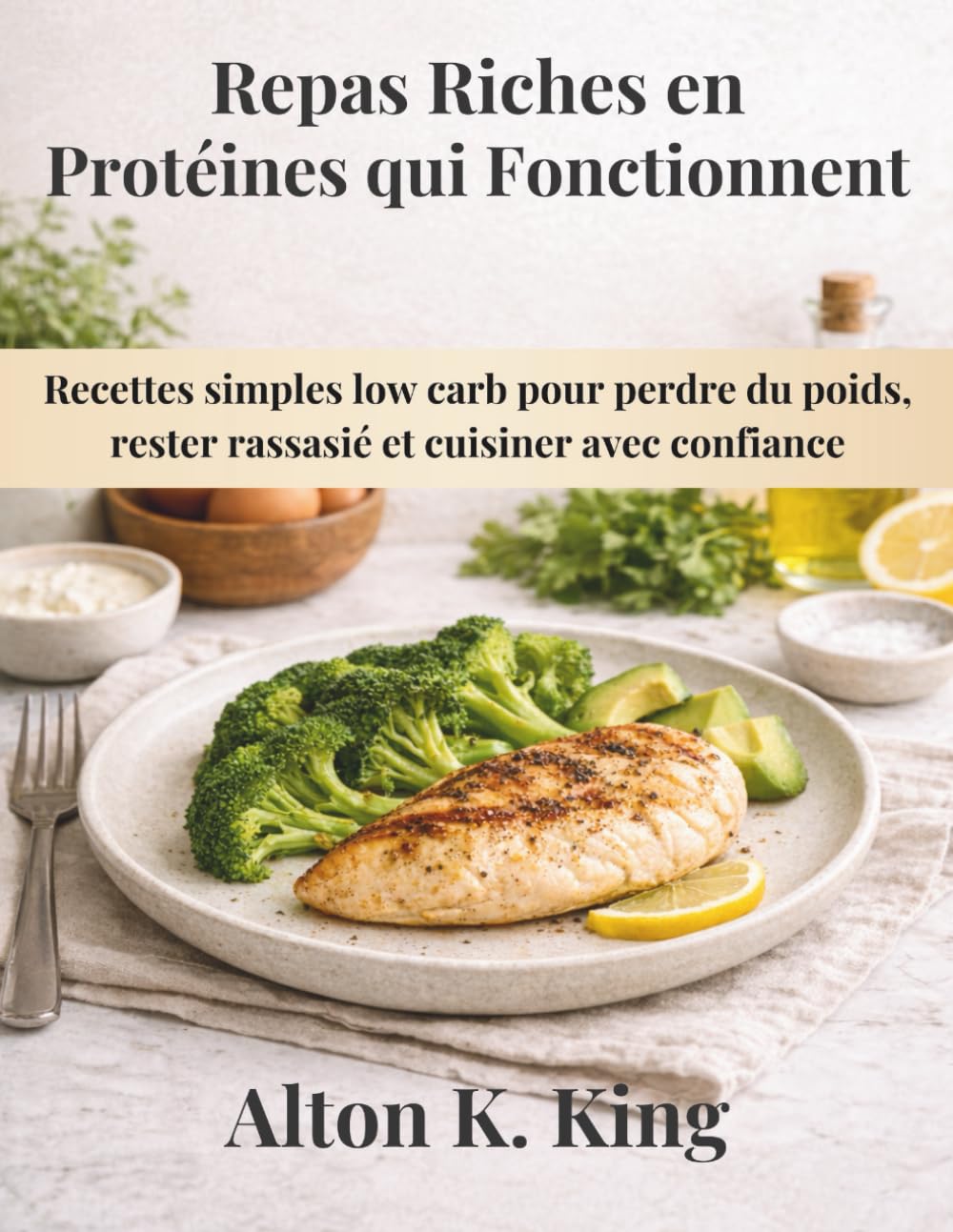 Repas Riches en Protéines qui Fonctionnent: Recettes simples low carb pour perdre du poids, rester rassasié et cuisiner avec confiance