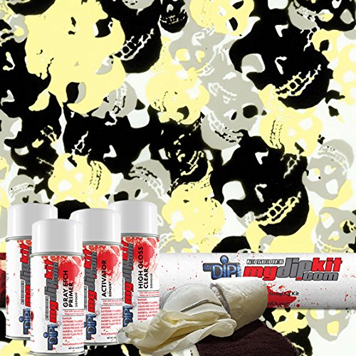 Hydrographics Film Kit - MyDipKit - Water Transfer Printing – LL-908 - Mist of Skulls (Entry Level)