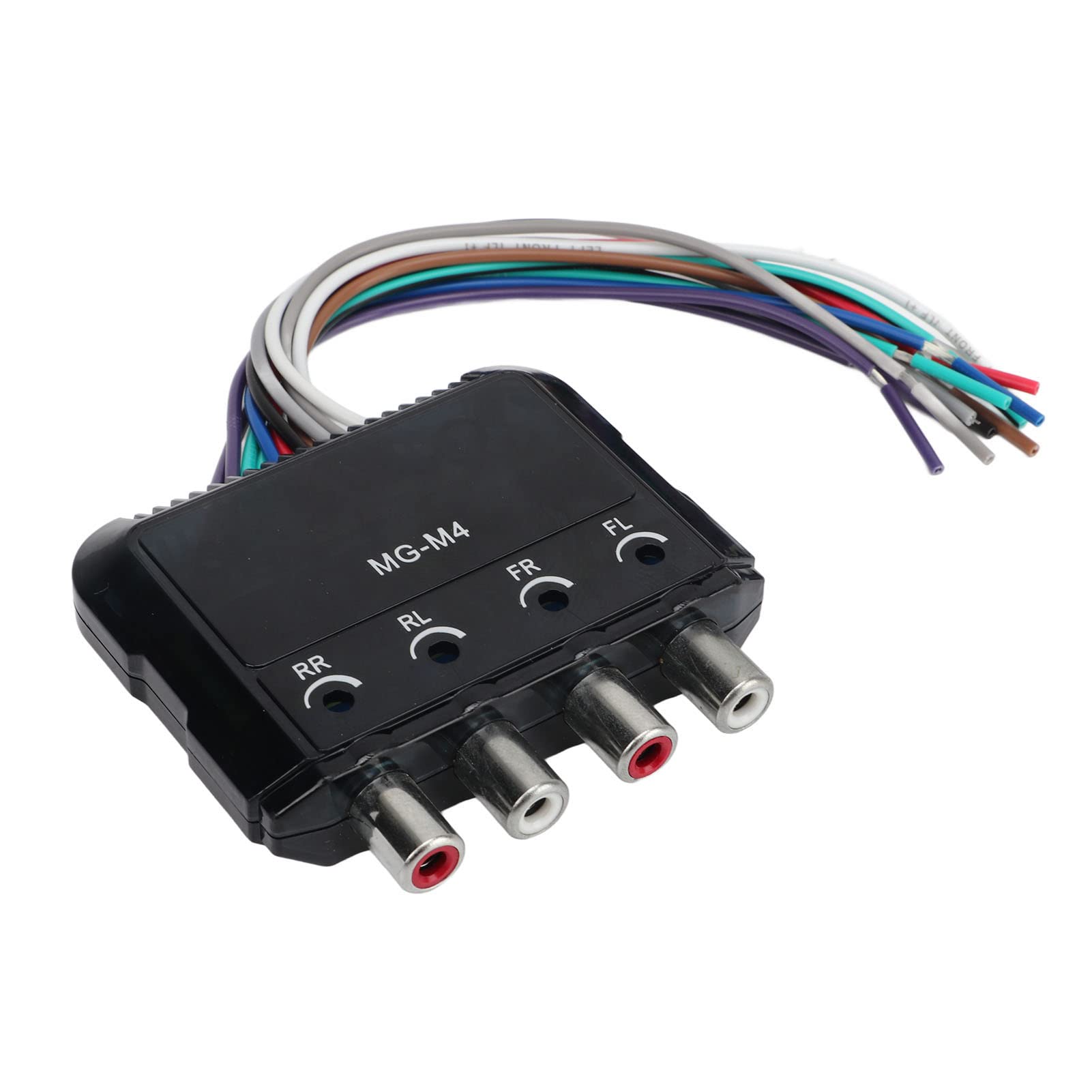 Convertisseur d'impédance à 4 canaux avec sortie 6:1 réglable pour installation simple - 7