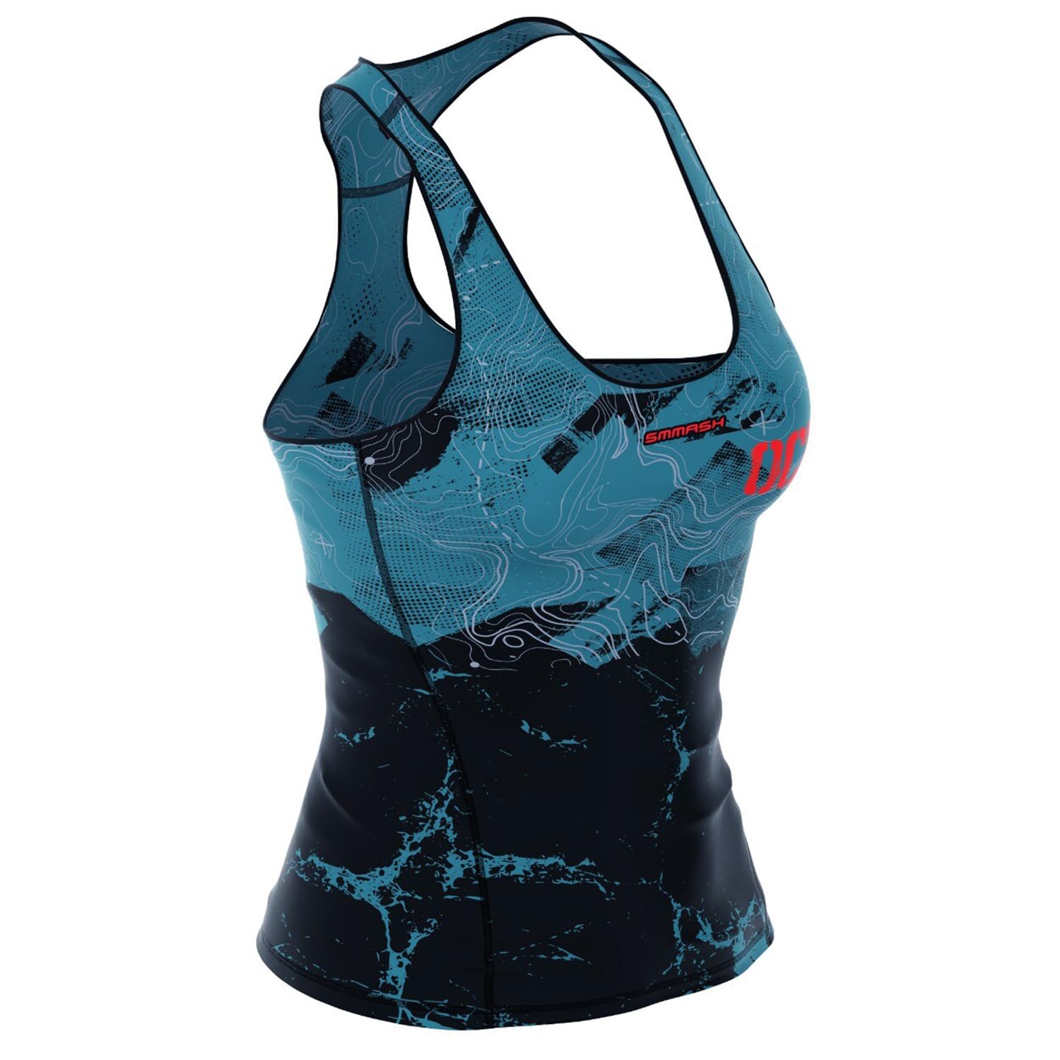 SMMASH Steampunk Sport Top Tank para Mujer, Camiseta de Tirantes Deportivas, Camiseta sin Manga para Fitness, Yoga, Formación, Material Transpirable y Antibacteriano — view 46