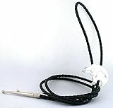 Navajo Bear Fetish Ben G Chavas Southwest Sterling Silver Bolo Tie Tip EBS7393