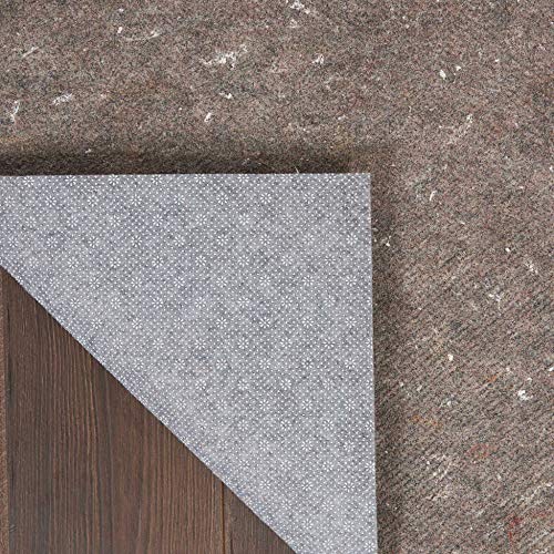 Nourison BD21 Rugloc Basic Grey 5' X Round Non-Slip Rug Pad thumb #1